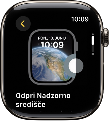 Nasvet za odpiranje Nadzornega središča.