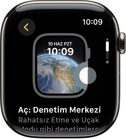 Denetim Merkezi’ni açmaya yönelik bir ipucu.