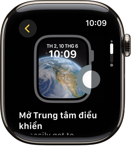 Một mẹo để mở Trung tâm điều khiển.