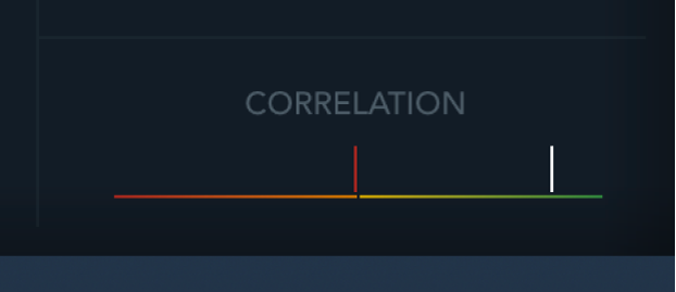 Correlation Meter di Multimeter.