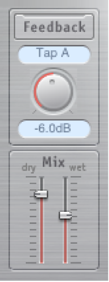 Delay Designer「主控」區域。