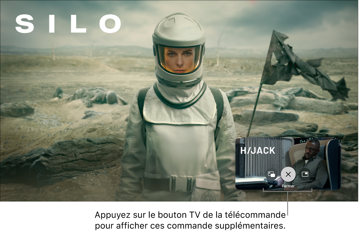 Commandes « Image dans l’image » supplémentaires