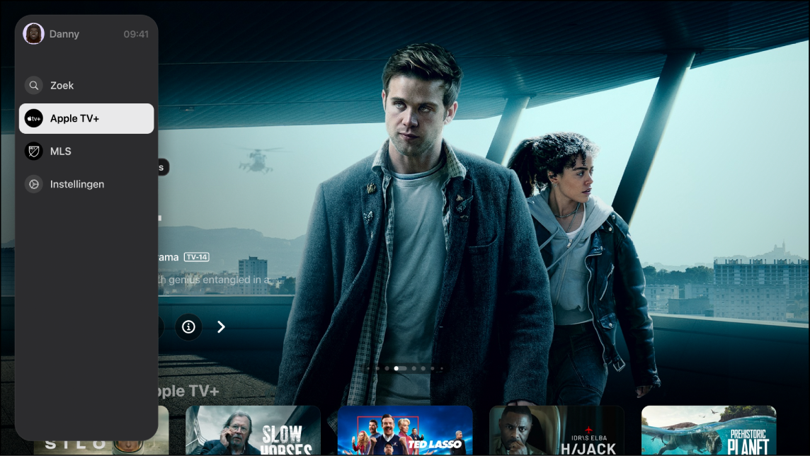 Scherm met Apple TV+
