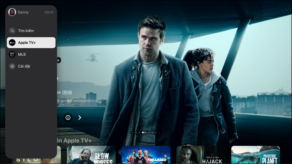 Màn hình đang hiển thị Apple TV+