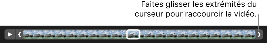 Poignées d’ajustement dans une vidéo.