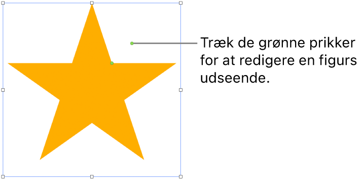 En figur med vælgehåndtag.