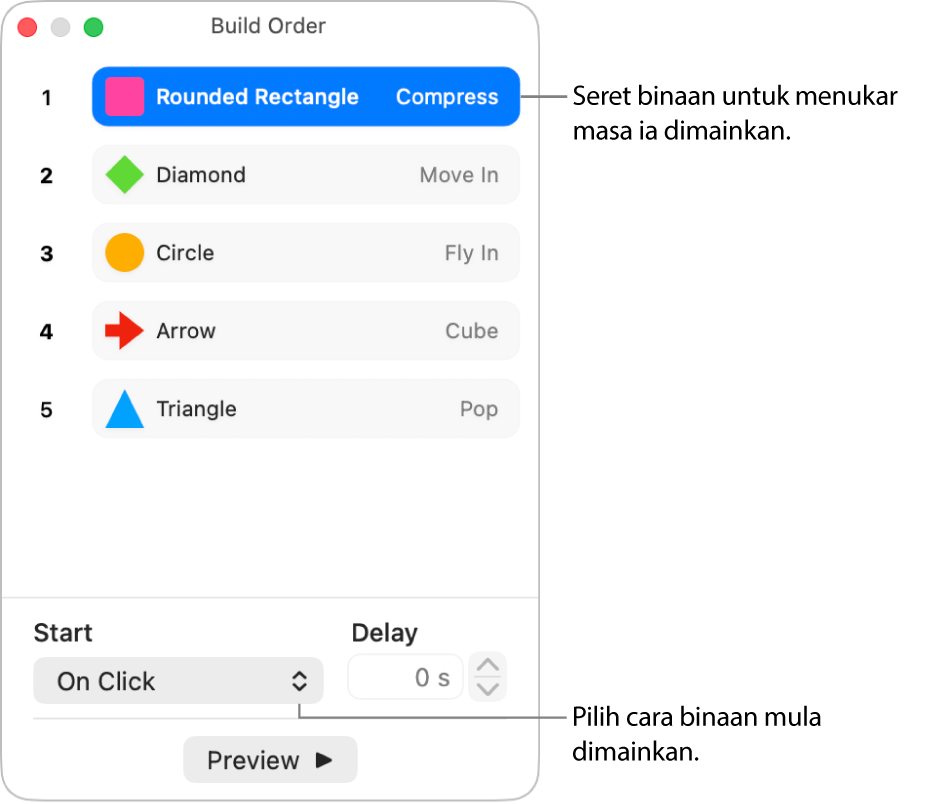 Tetingkap Tertib Binaan.