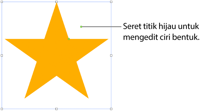 Bentuk dengan pemegang pilihan.