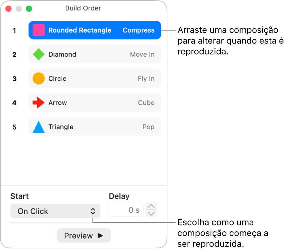 Janela “Ordem de composição”.