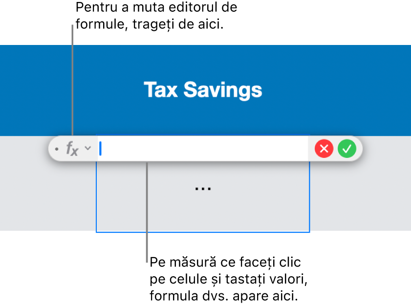 Editorul de formule.