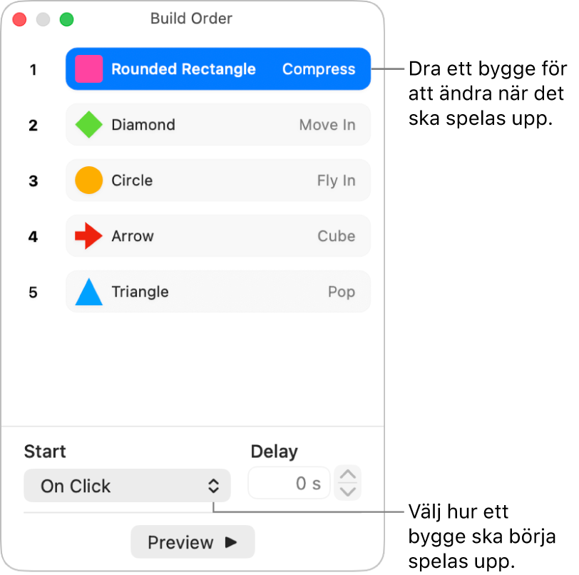 Fönstret Byggordning.