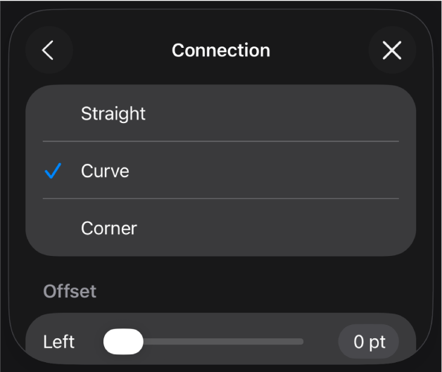 Narzędzia Połączenie z zaznaczonym narzędziem Krzywa.