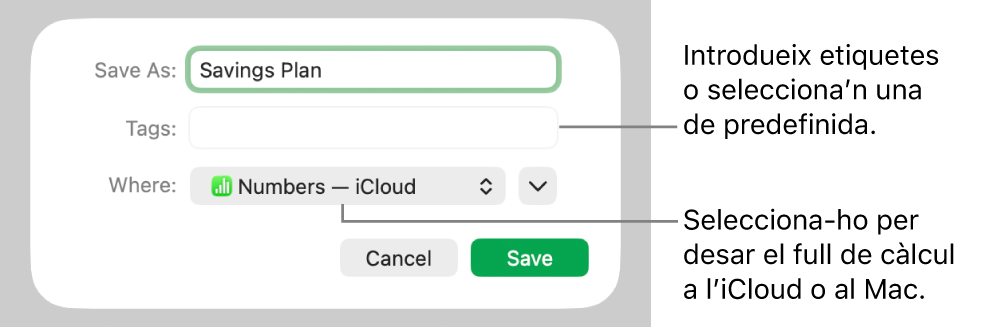 Quadre de diàleg “Desa com a”.