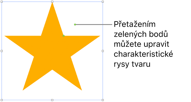 Tvar s úchyty výběru