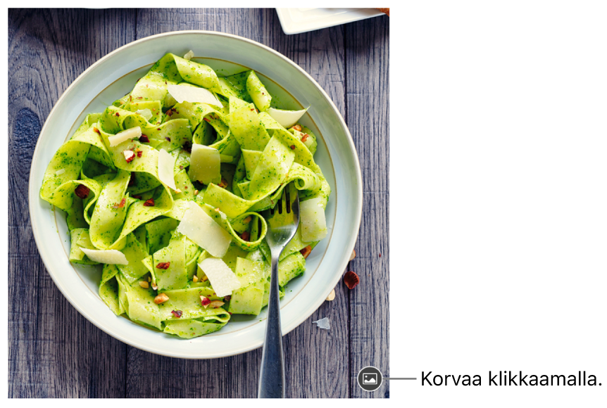 Korvaa kuva -painikkeen kuva.