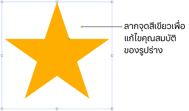 รูปร่างที่มีขอบจับเพื่อเลือก