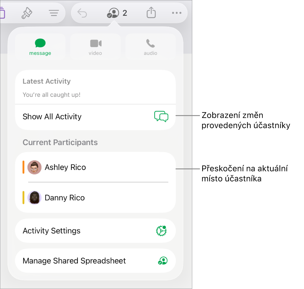 Nabídka pro spolupráci s aktuálními účastníky.