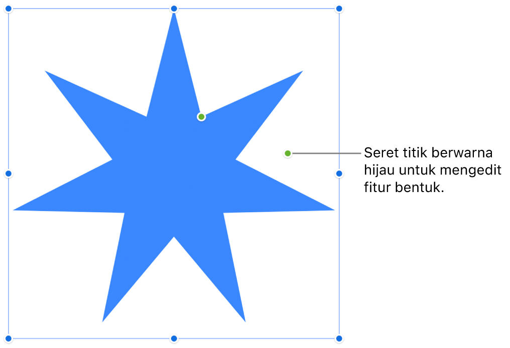 Bentuk dengan pengendali pilihan.