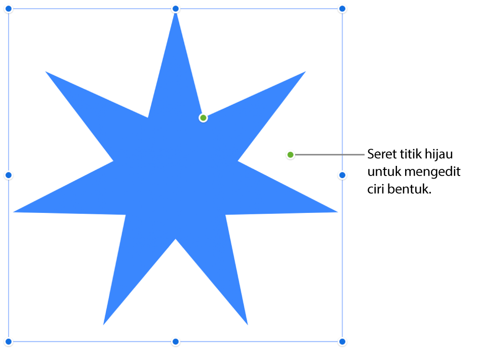 Bentuk dengan pemegang pilihan.