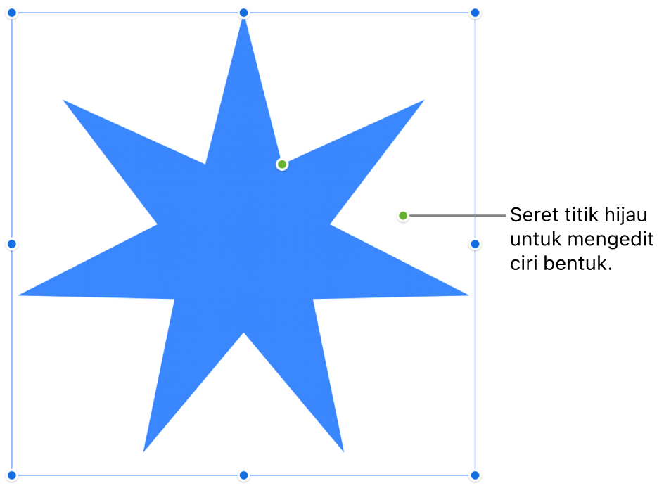 Bentuk dengan pemegang pilihan.