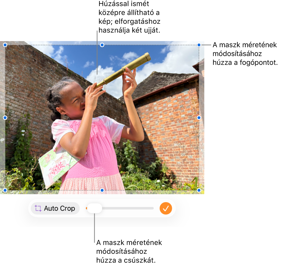 Maszkvezérlők egy fotón.