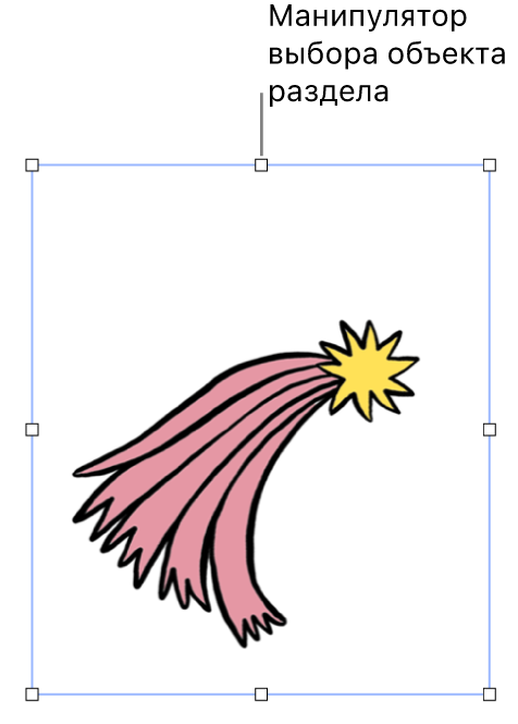 Объект с манипуляторами.