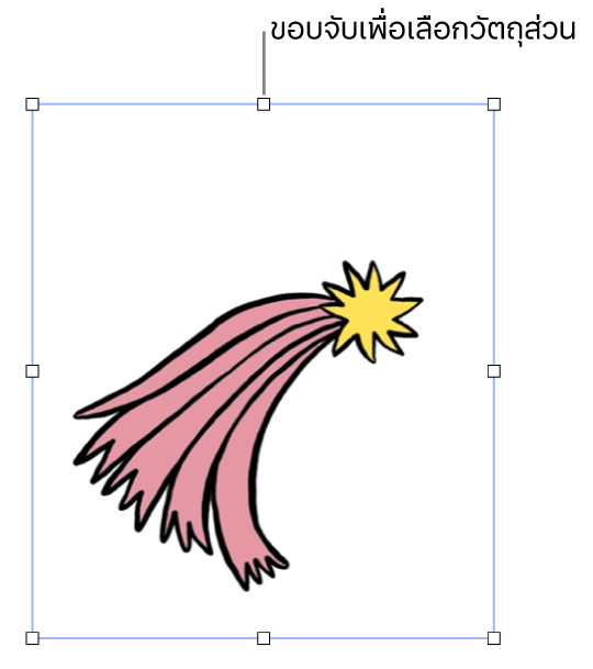 วัตถุที่มีขอบจับเพื่อเลือก