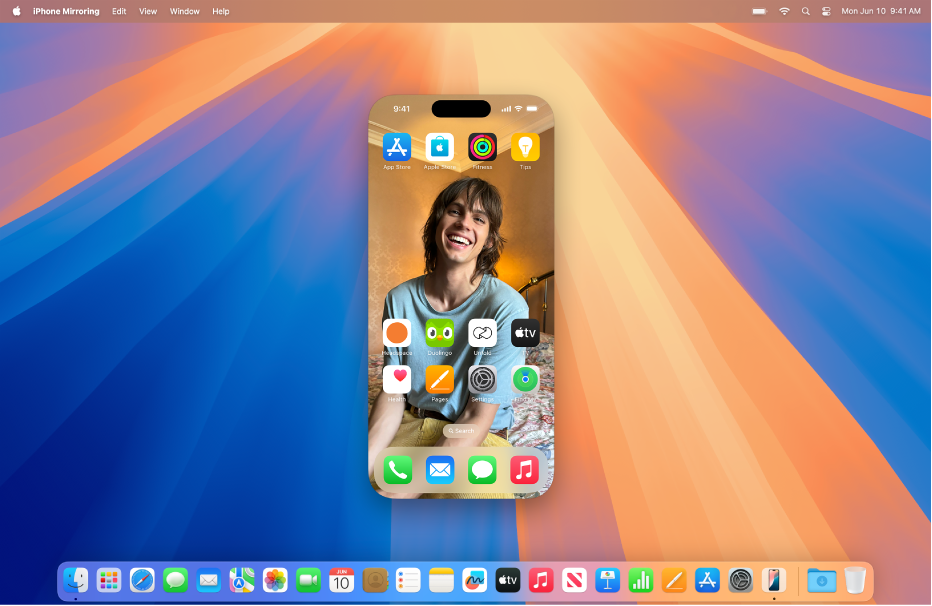 iPhone-speiling-vinduet
