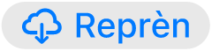 el botó “Reprèn”