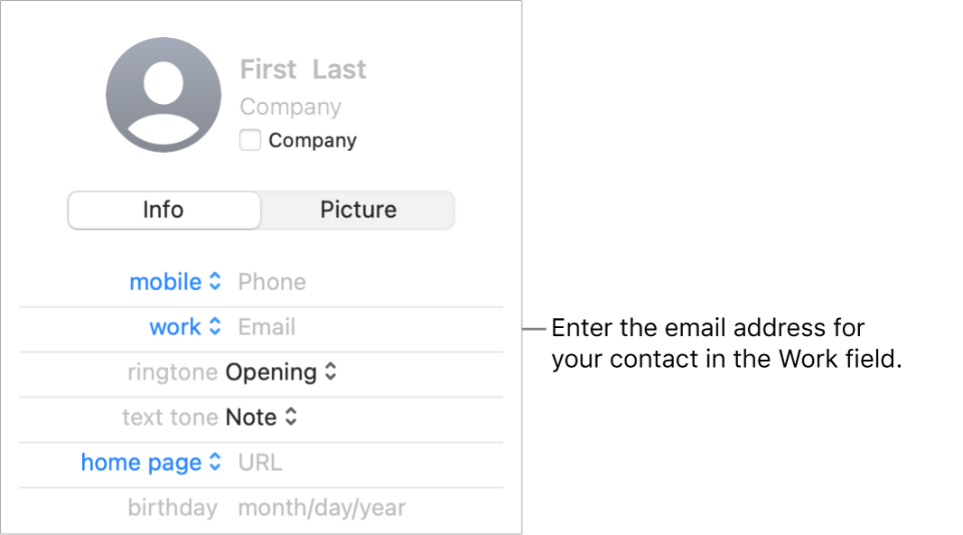 Onscreen control with all lowercase letters, identified in callout with title-style capitalization