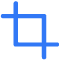کراپ بٹن