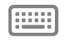 The Keyboard button.