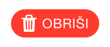 tipku Obriši