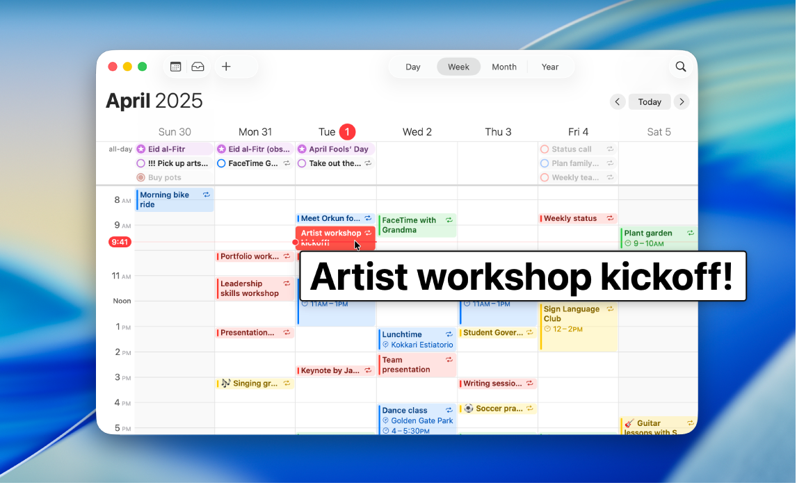 The Hover Text feature showing enlarged text in a new window.