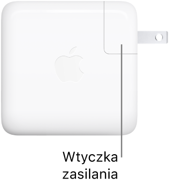 Zasilacz USB-C (70 W).