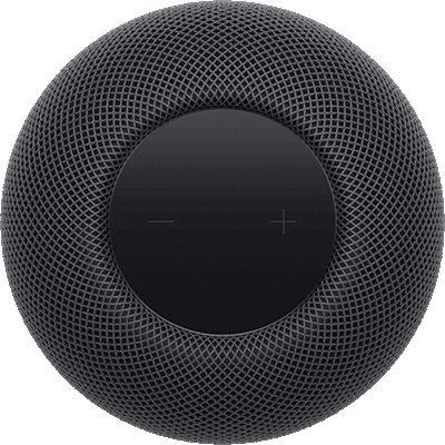 A flashing white light that indicates HomePod isn’t responding normally.