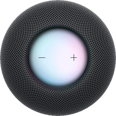 Una luce multicolore a indicare che Siri sta ascoltando, elaborando la richiesta o rispondendo.