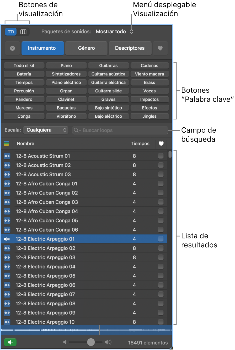 Explorador de loops.