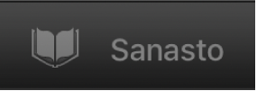 Sanasto-painike.