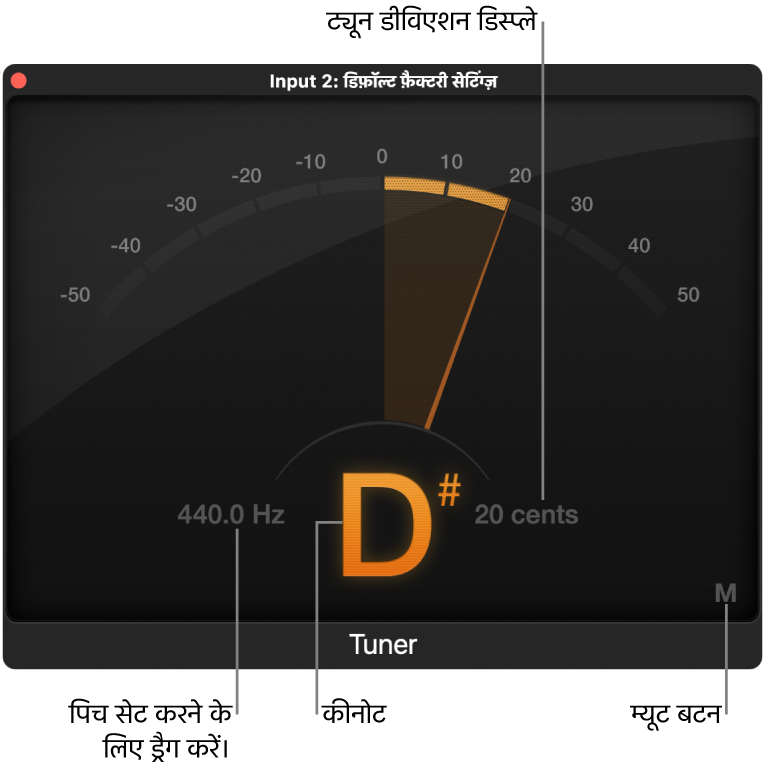 ट्यूनर प्लग-इन।