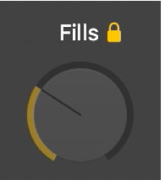 Fills-knop.