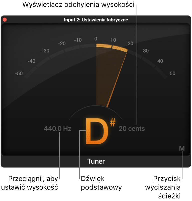 Wtyczka tunera.