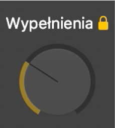 Pokrętło wypełnienia.