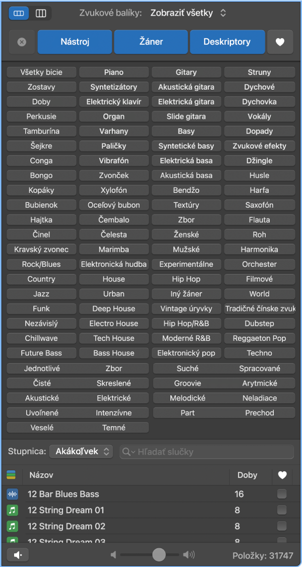 Prehliadač slučiek