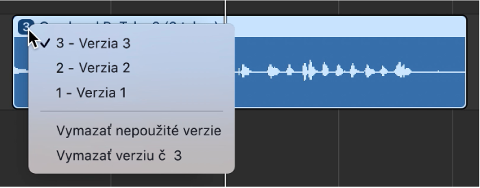 Zobrazenie vyskakovacieho menu Otvoriť pre priečinok s pokusmi.
