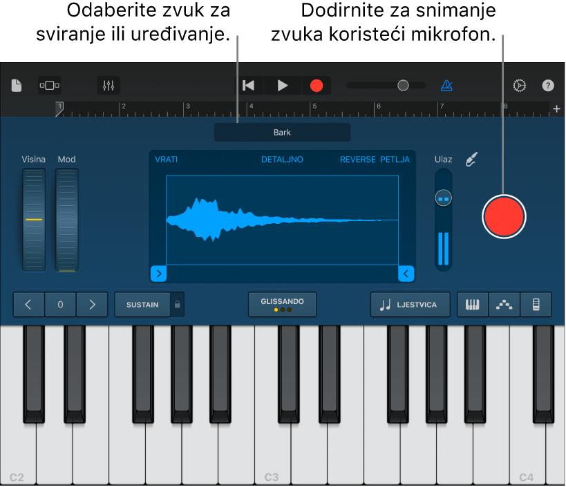 Dodirni instrument Sempler