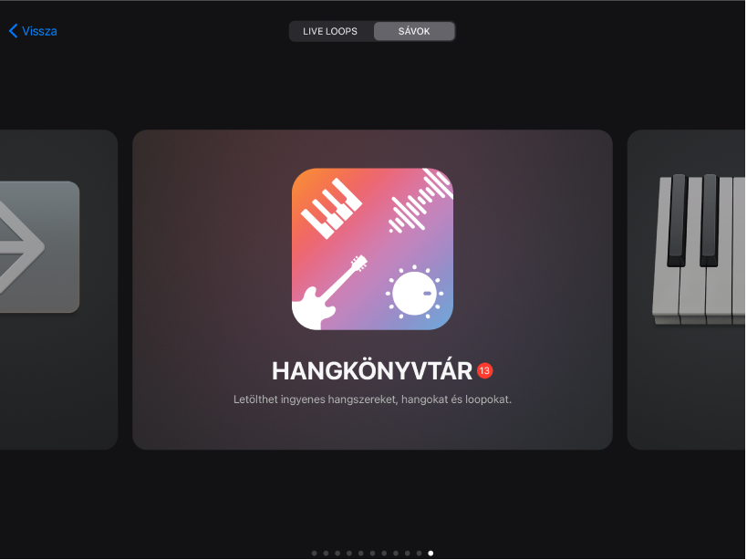 A Hangkönyvtár a Hangböngészőben