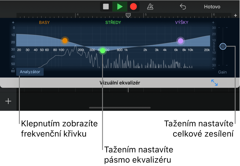 Vizuální ekvalizér