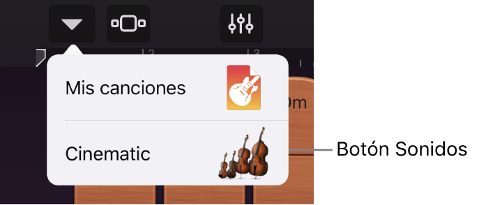 Menú de navegación