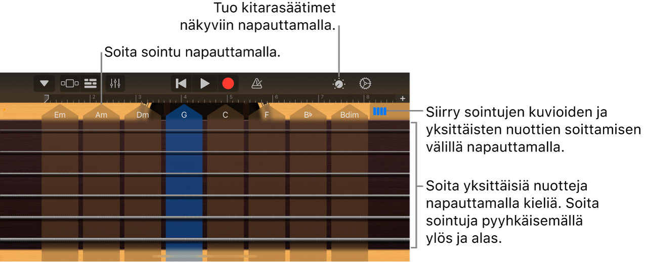 Kitara-kosketusinstrumentti